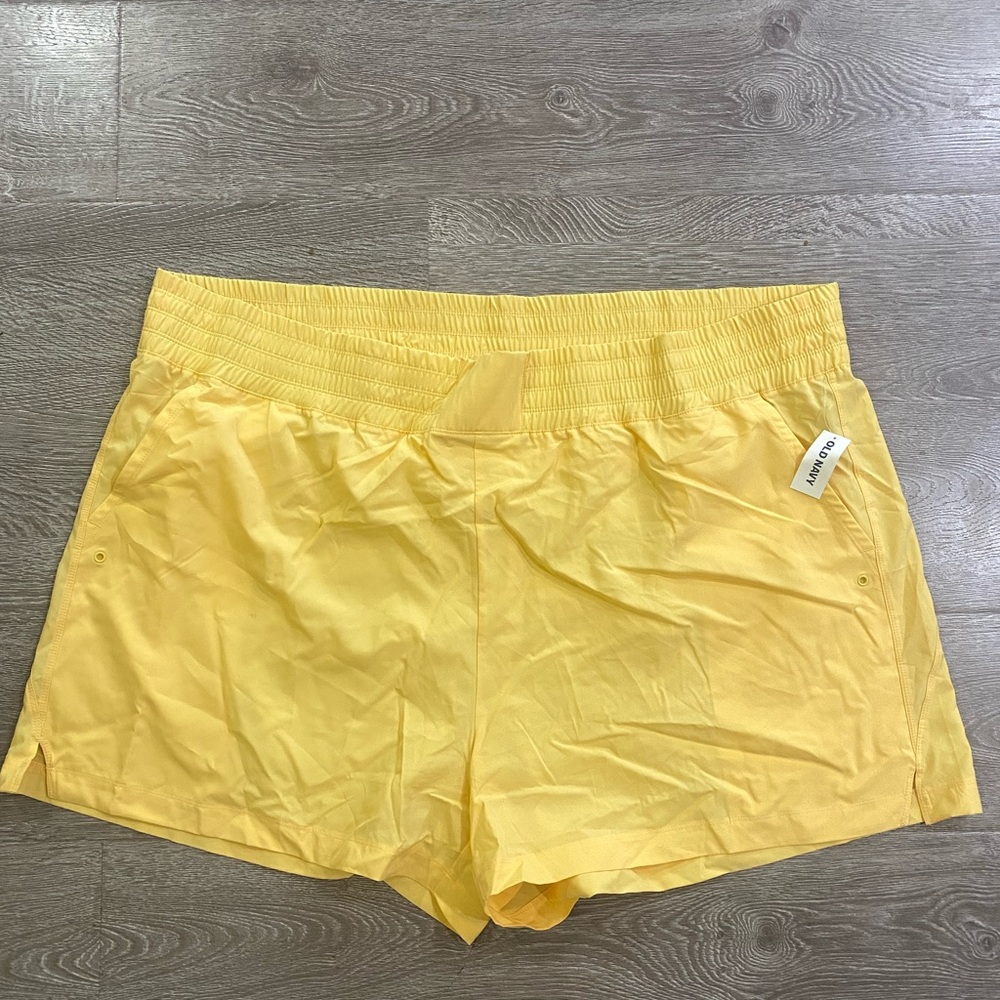 Yellow Athletic Shorts